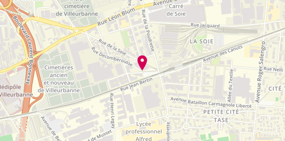 Plan de My Wok, 34 Rue de la Soie, 69100 Villeurbanne