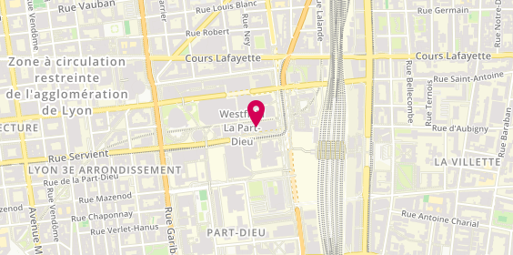 Plan de Bioburger, Les Tables, Niveau 3, Centre Commercial De
17 Rue Dr Bouchut, 69003 Lyon