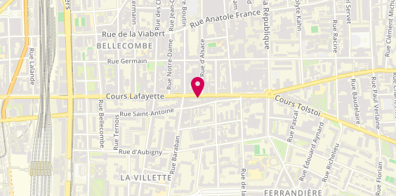Plan de City Food, 318 Cr Lafayette, 69003 Lyon