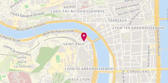 Plan de Sushy'dee, 9 place Saint-Paul, 69005 Lyon