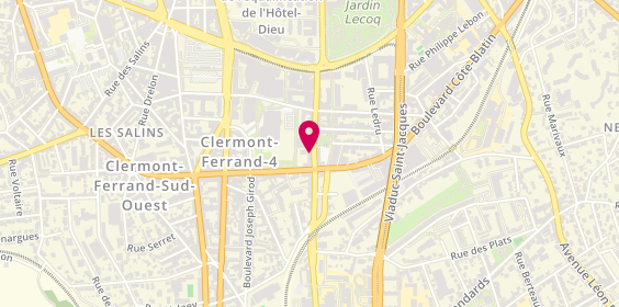 Plan de Aco, 30 Rue de Rabanesse, 63000 Clermont-Ferrand