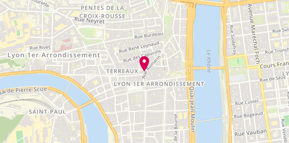 Plan de Royal Tandoori, 16 Rue Romarin, 69001 Lyon