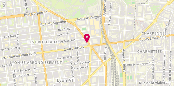 Plan de Kdp, 94 Boulevard des Belges, 69006 Lyon