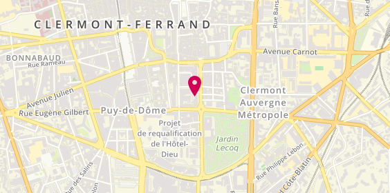 Plan de Le Checkpoint café, 44 Rue Ballainvilliers, 63000 Clermont-Ferrand