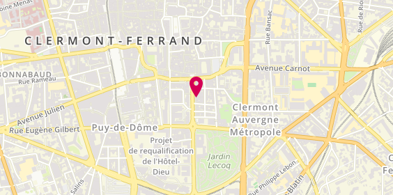Plan de L'Étoile, 29 Rue Ballainvilliers, 63000 Clermont-Ferrand