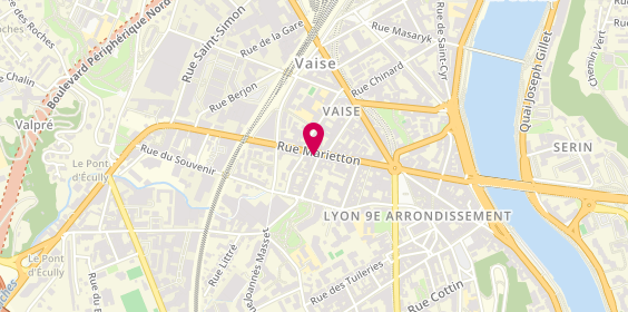 Plan de 968, 53 Rue Marietton, 69009 Lyon