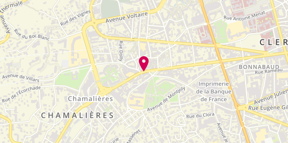 Plan de Carrefour City, 41 avenue de Royat, 63400 Chamalières
