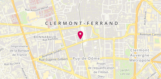 Plan de Five Guys, 44 place de Jaude, 63000 Clermont-Ferrand