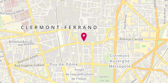 Plan de Best Food, 3 Rue Maréchal de Lattre et de la 1ère Armée, 63000 Clermont-Ferrand