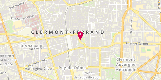 Plan de Chez Mon Oncle, Boulevard Desaix, 63000 Clermont-Ferrand
