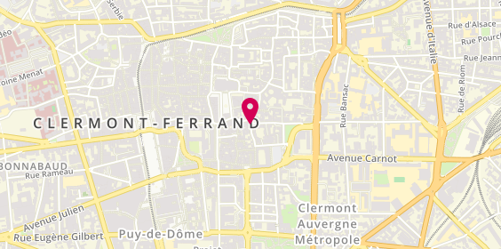 Plan de L'Instantané, 2 Rue Abbé Girard, 63000 Clermont-Ferrand