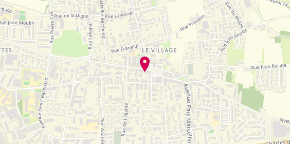 Plan de Le Petit Gourmand, 58 Rue de la République, 69120 Vaulx-en-Velin