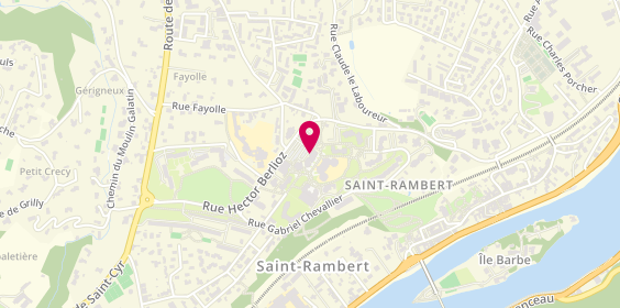Plan de Le Gourmet de St Rambert, 29 Rue Hector Berlioz, 69009 Lyon