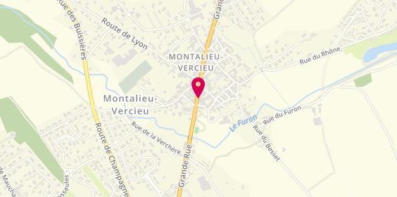 Plan de Chez Memo, 113 Bis Grande Rue, 38390 Montalieu-Vercieu
