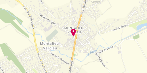 Plan de Castellane, 5 Route de Lyon, 38390 Montalieu-Vercieu