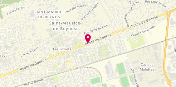 Plan de Mevlana, 50 Bis Route de Genève, 01700 Saint-Maurice-de-Beynost