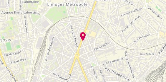 Plan de Almaestro, 64 Rue Hoche, 87000 Limoges