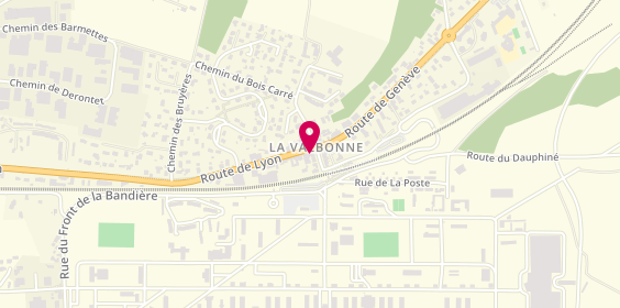 Plan de Le Bosphore, 9 place de la Valbonne, 01360 Balan