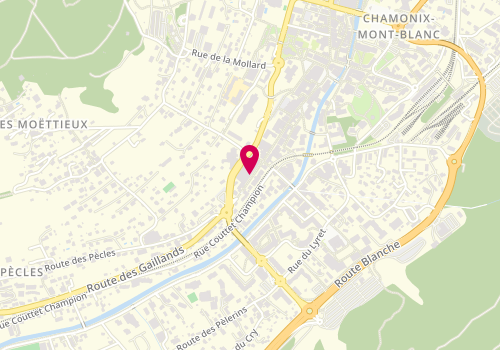 Plan de La Maison des Burgers Vintage, 56 avenue Ravanel le Rouge, 74400 Chamonix-Mont-Blanc