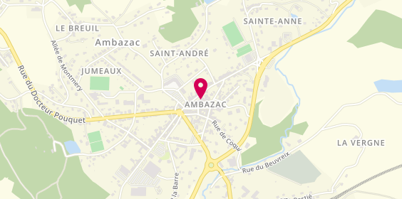 Plan de Les Délices d'Ambazac, 5 Rue Henry Delage, 87240 Ambazac