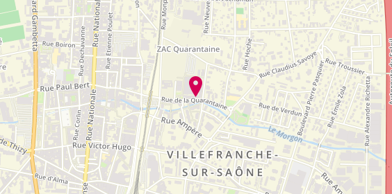 Plan de Salam, 259 Rue de la Quarantaine, 69400 Villefranche-sur-Saône
