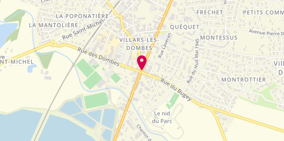 Plan de Kebab des Dombes, 777 avenue Charles de Gaulle, 01330 Villars-les-Dombes