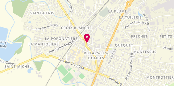 Plan de Le Capadoce, 31 Rue du Commerce, 01330 Villars-les-Dombes