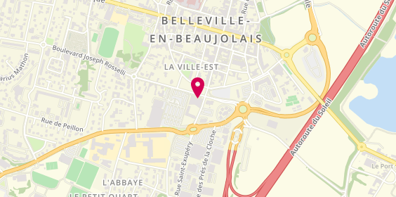 Plan de Le Singuliers Café-Resto, 3 Boulevard Joseph Rosselli, 69220 Belleville
