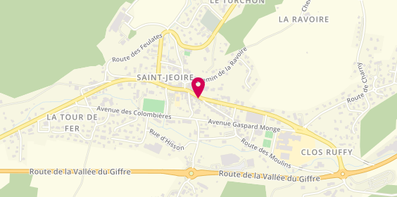 Plan de DUBOS Thierry, 298 Rue Faucigny, 74490 Saint-Jeoire