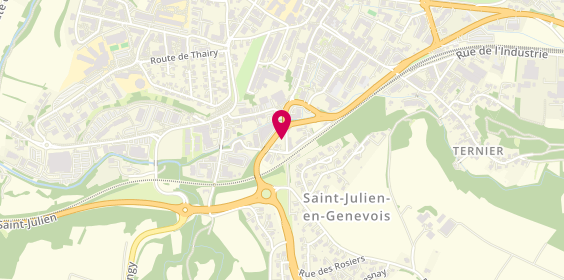 Plan de Chicken - Takos, 3 Route de Lyon, 74160 Saint-Julien-en-Genevois