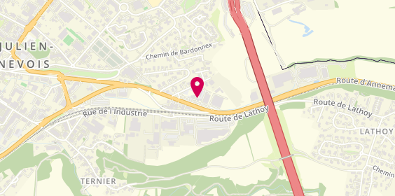 Plan de Le Pony, 11 Route d'Annemasse, 74160 Saint-Julien-en-Genevois