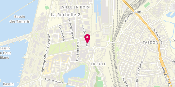 Plan de Bagel Corner, 41 Rue de la Scierie, 17000 La Rochelle