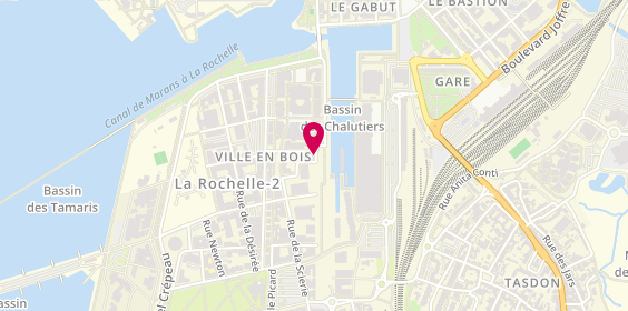 Plan de La Grignotte, 28 Rue Sénac de Meilhan, 17000 La Rochelle