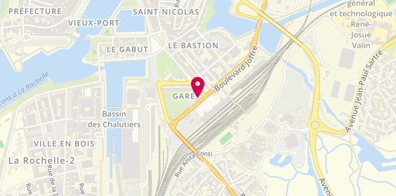 Plan de Le Chougare, 164 Boulevard Joffre, 17000 La Rochelle