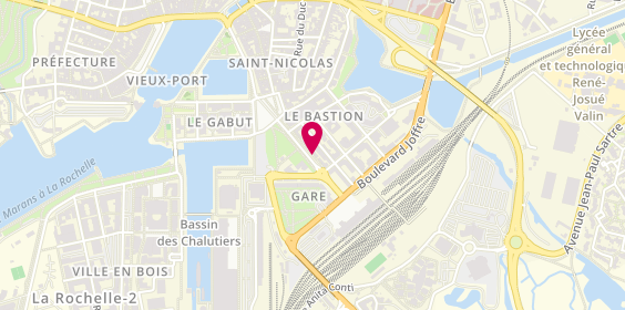 Plan de L'Ardoise restaurant la rochelle, 33 avenue du Général de Gaulle, 17000 La Rochelle