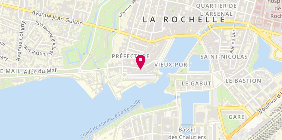 Plan de Les Pâtes Volantes, 31 Rue Saint Jean du Pérot, 17000 La Rochelle