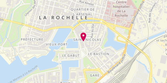 Plan de La Fabrique A Burgers, 46 Rue Saint Nicolas, 17000 La Rochelle