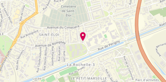Plan de La Goul'beun Aise, 28 Rue Lully, 17000 La Rochelle