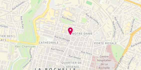 Plan de A Deux Pas du Marche, 13 Rue du Cordouan, 17000 La Rochelle