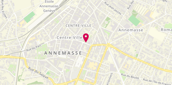 Plan de Grf Restauration, 9 Rue du Faucigny, 74100 Annemasse