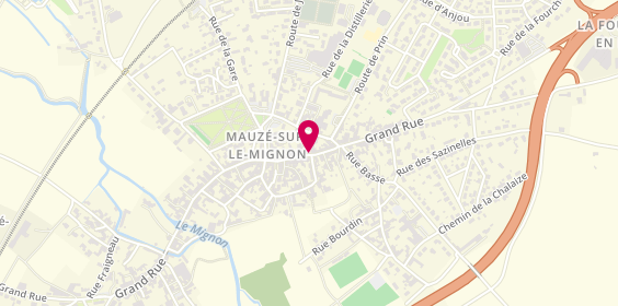 Plan de Les 4 Saisons Piz', 70 Grand Rue, 79210 Mauzé-sur-le-Mignon