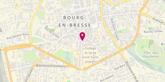 Plan de Entre 2, 9 Rue Jules Migonney, 01000 Bourg-en-Bresse