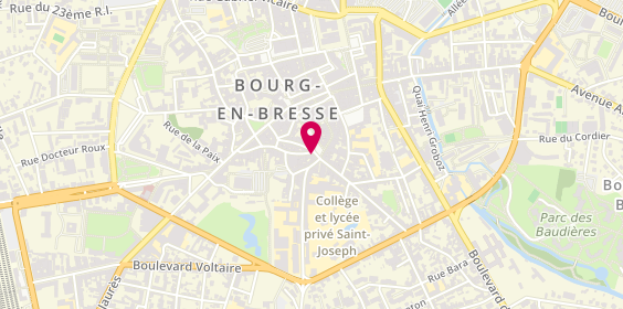 Plan de Burger du Boucher, 22 Rue du Dr Ebrard, 01000 Bourg-en-Bresse