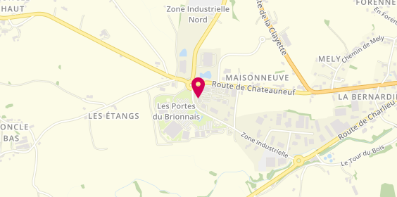 Plan de Mcdonald's, Zone Aménagement De
La Bruyère, 71170 Chauffailles