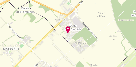 Plan de Mc Donald's, Route de Meyrin chemin du Bois Candide Zone Artisanale Du, 01210 Ferney-Voltaire