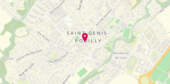 Plan de Naan'wich, 104 avenue de la République, 01630 Saint-Genis-Pouilly