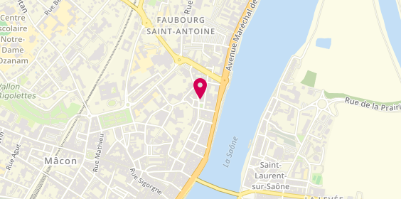 Plan de Andiamo, 145 Rue Saint-Antoine, 71000 Mâcon