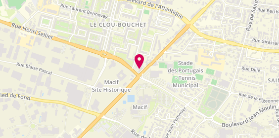 Plan de Mc Donald's, 218 avenue de la Rochelle, 79000 Niort