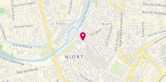 Plan de La Boutique de Nico, 31 Rue Brisson, 79000 Niort