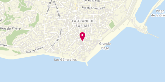 Plan de Jalbade, 21 avenue de la Plage, 85360 La Tranche-sur-Mer